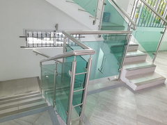 High Quality Grade 201 304 316 Stainless Steel Stair Handrail Inox Stair Railing