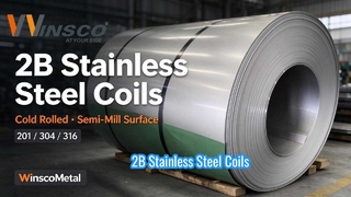 Winsco Metal 2B Stainless Steel Coils 201 304 316 | Cold Rolled Steel Coil