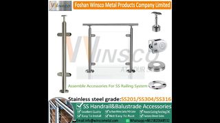 WINSCO STAINLESS STEEL STAIR ACCESSORIES