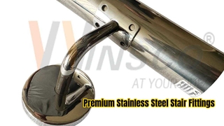Premium Stainless Steel Stair Fittings and Accessories